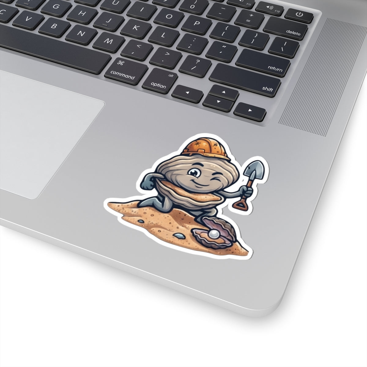 "Digging For The Big Pearl" Sticker