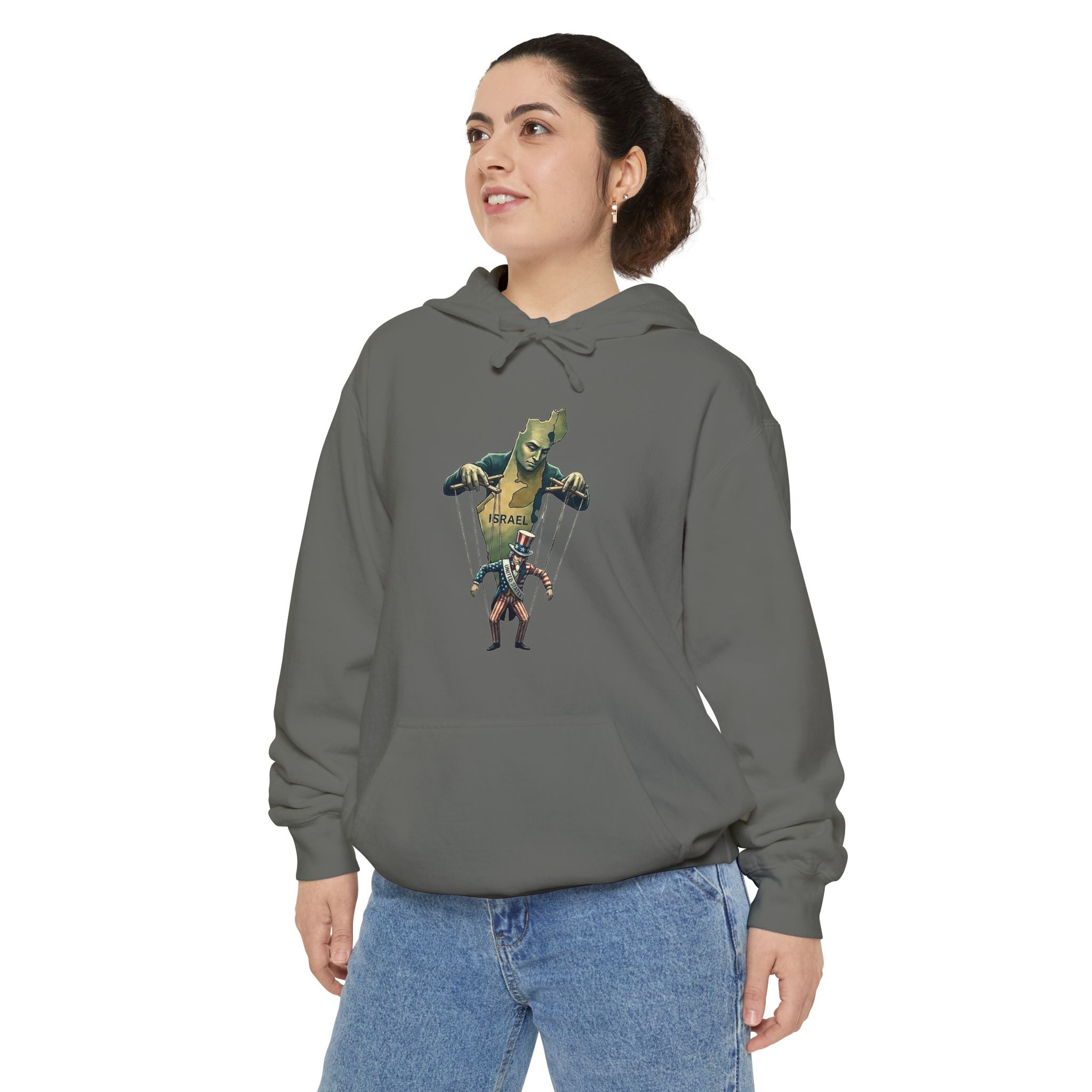 Strings Attached | Garment-Dyed Hoodie — AttitudeShirts