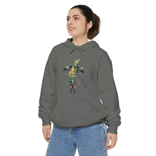 Color: Grey | Strings Attached | Garment-Dyed Hoodie — AttitudeShirts