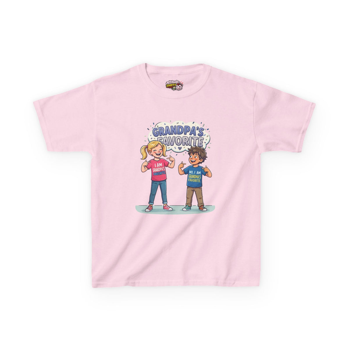 Color: Light Pink | Grandpa's Favorite Kids Tee