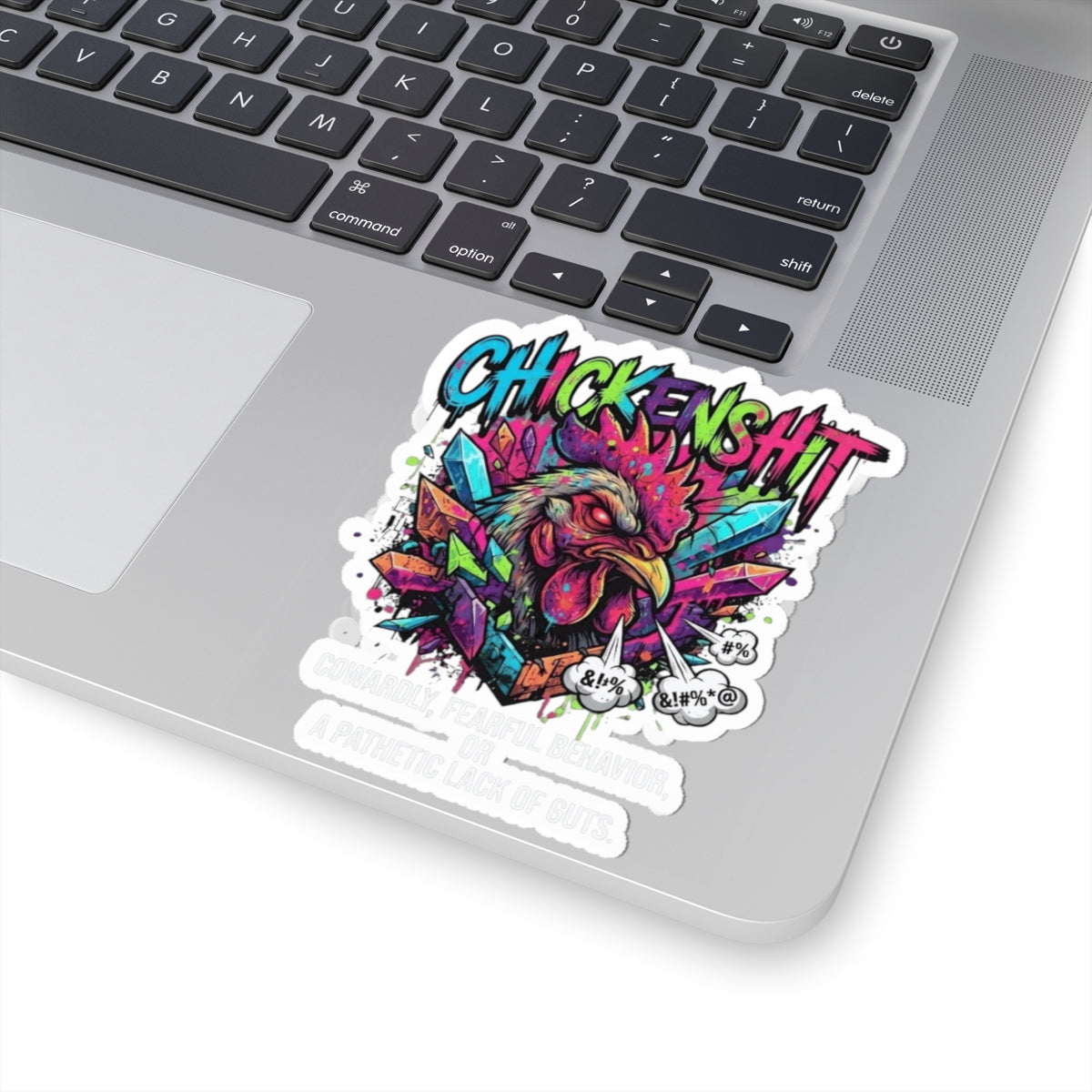 "Chickenshit" Sticker — Main