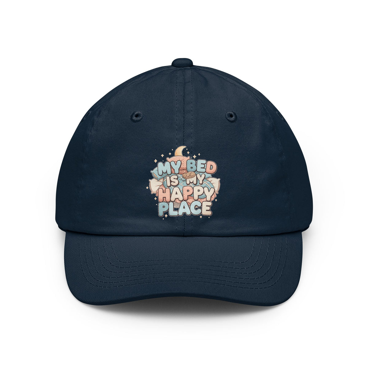 Color: Navy | My Bed is My Happy Place Dad Hat