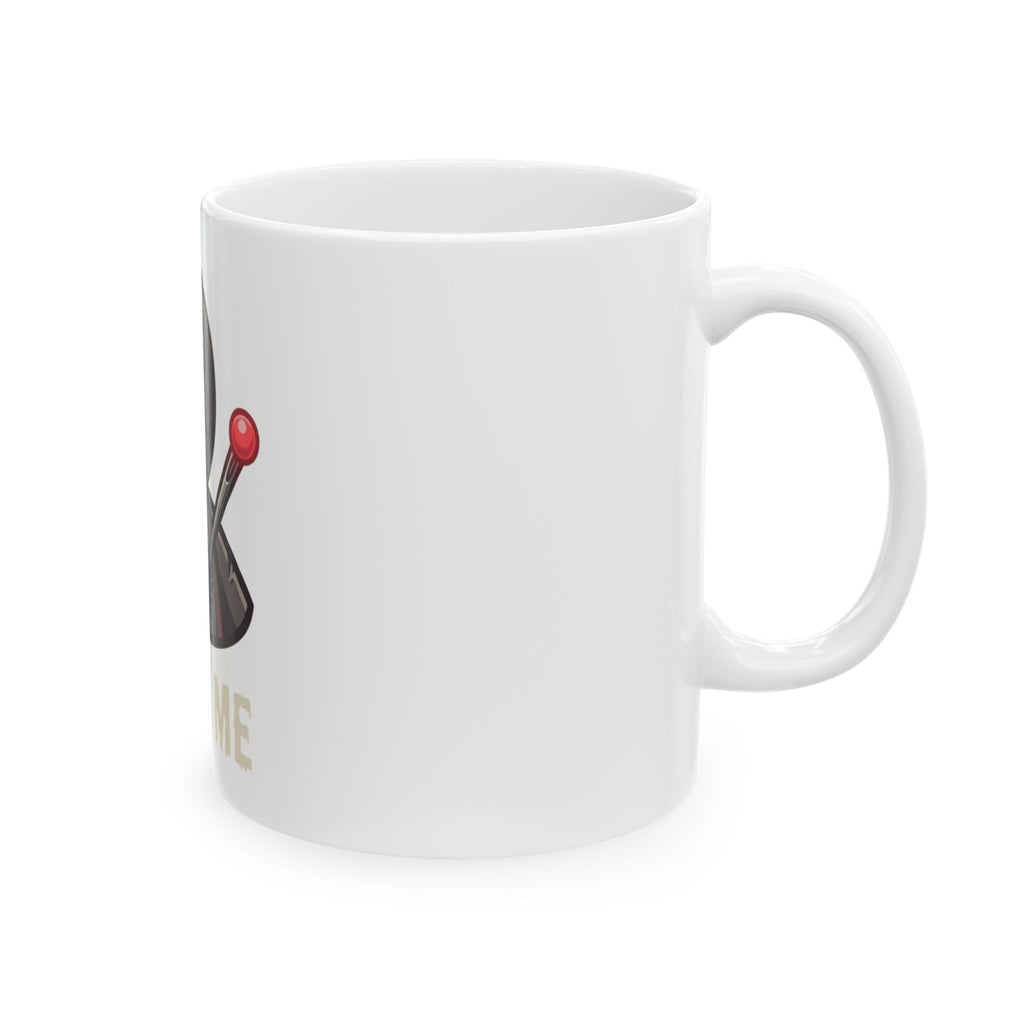 "Prick Me Where I Like It" White Ceramic Mug — Graphic