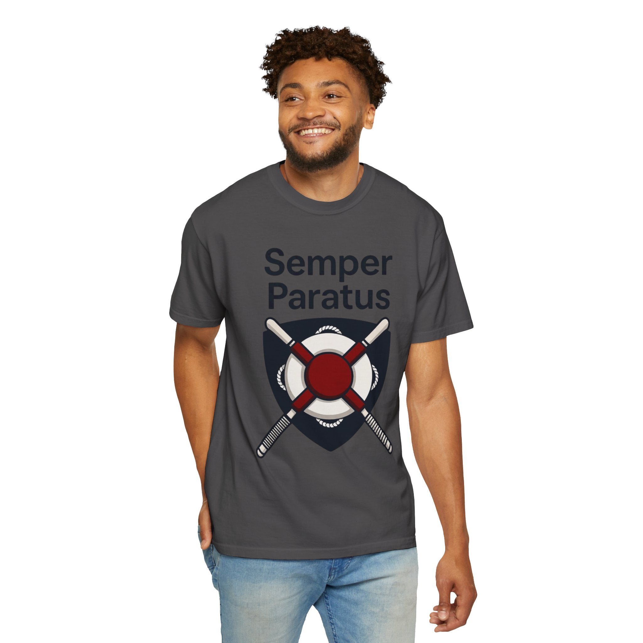"Semper Paratus" Unisex Garment-Dyed T-shirt