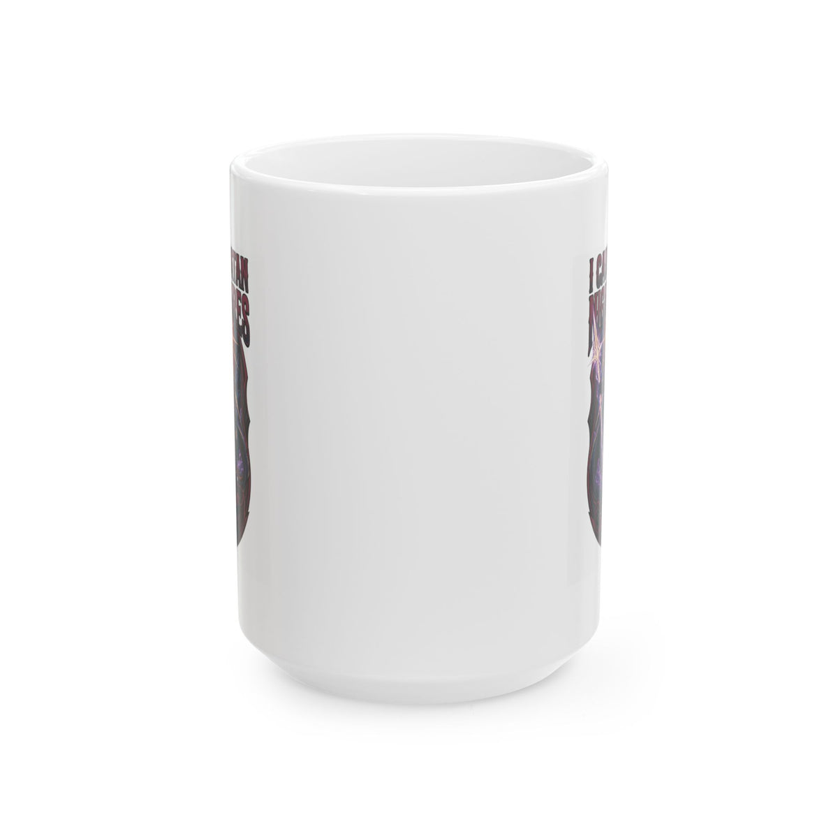 "I Cause Satan Nightmares" White Ceramic Mug
