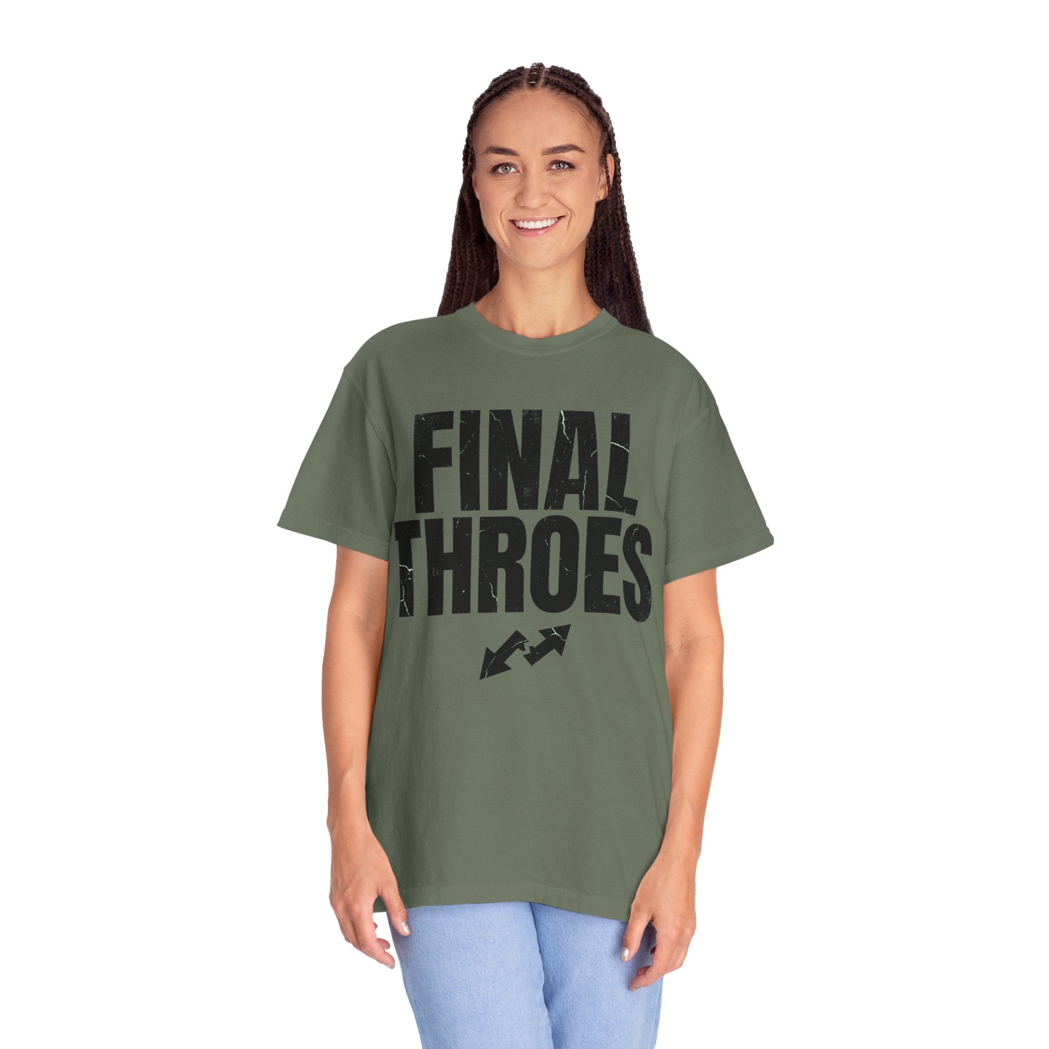 "Final Throes" Unisex Garment-Dyed Tee