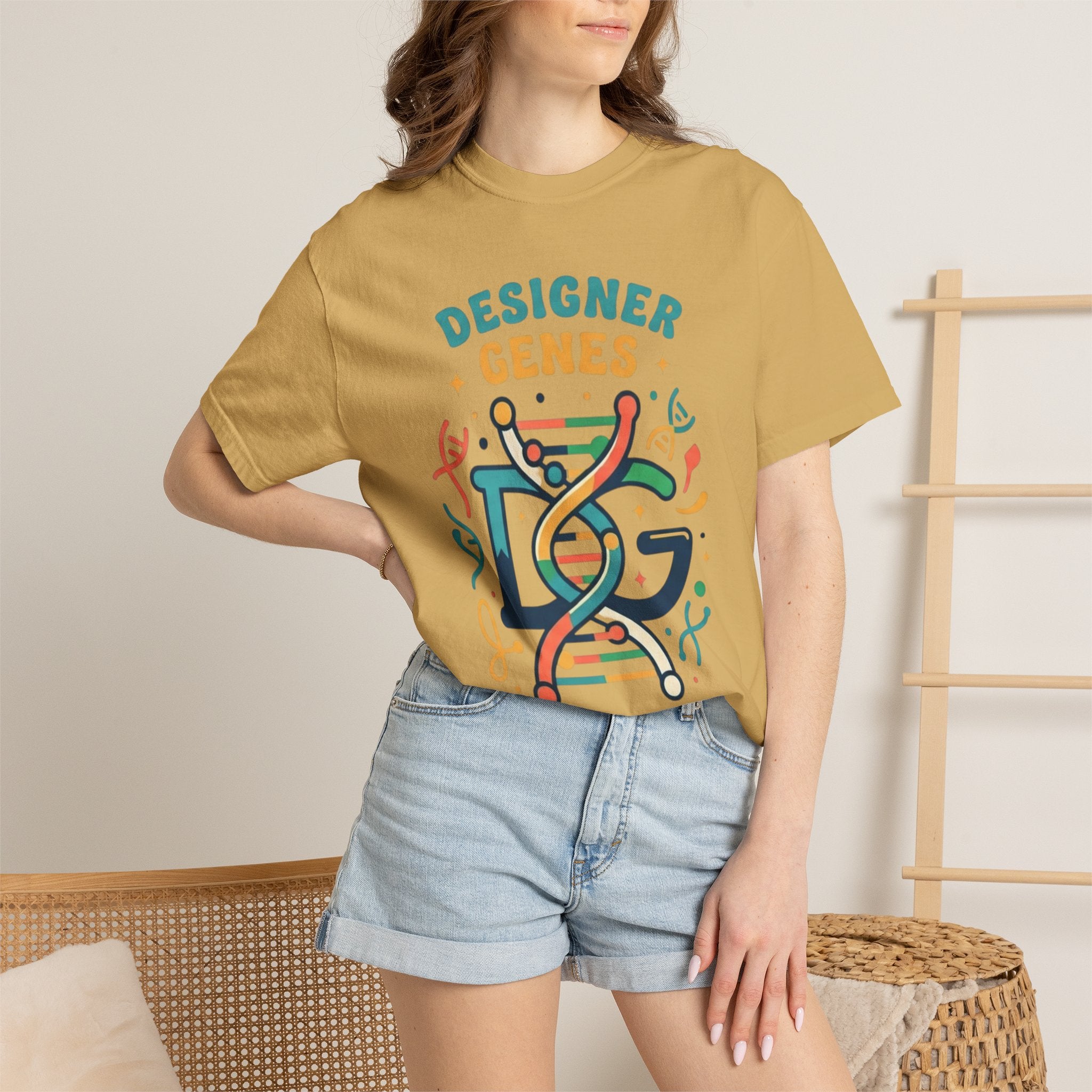 "Designer Genes" Unisex Garment-Dyed Tee