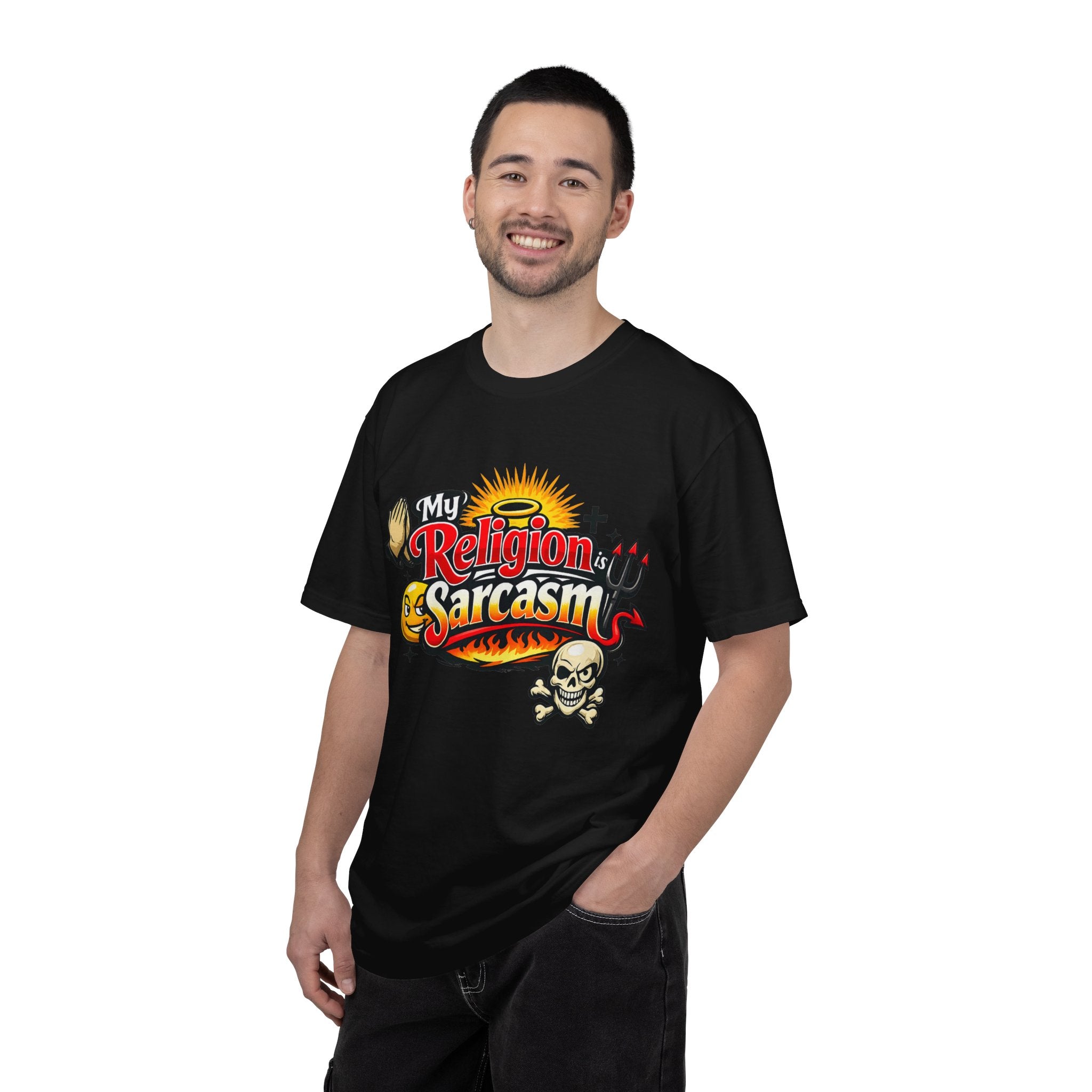 Sarcasm is My Savior | Garment-Dyed Tee — AttitudeShirts
