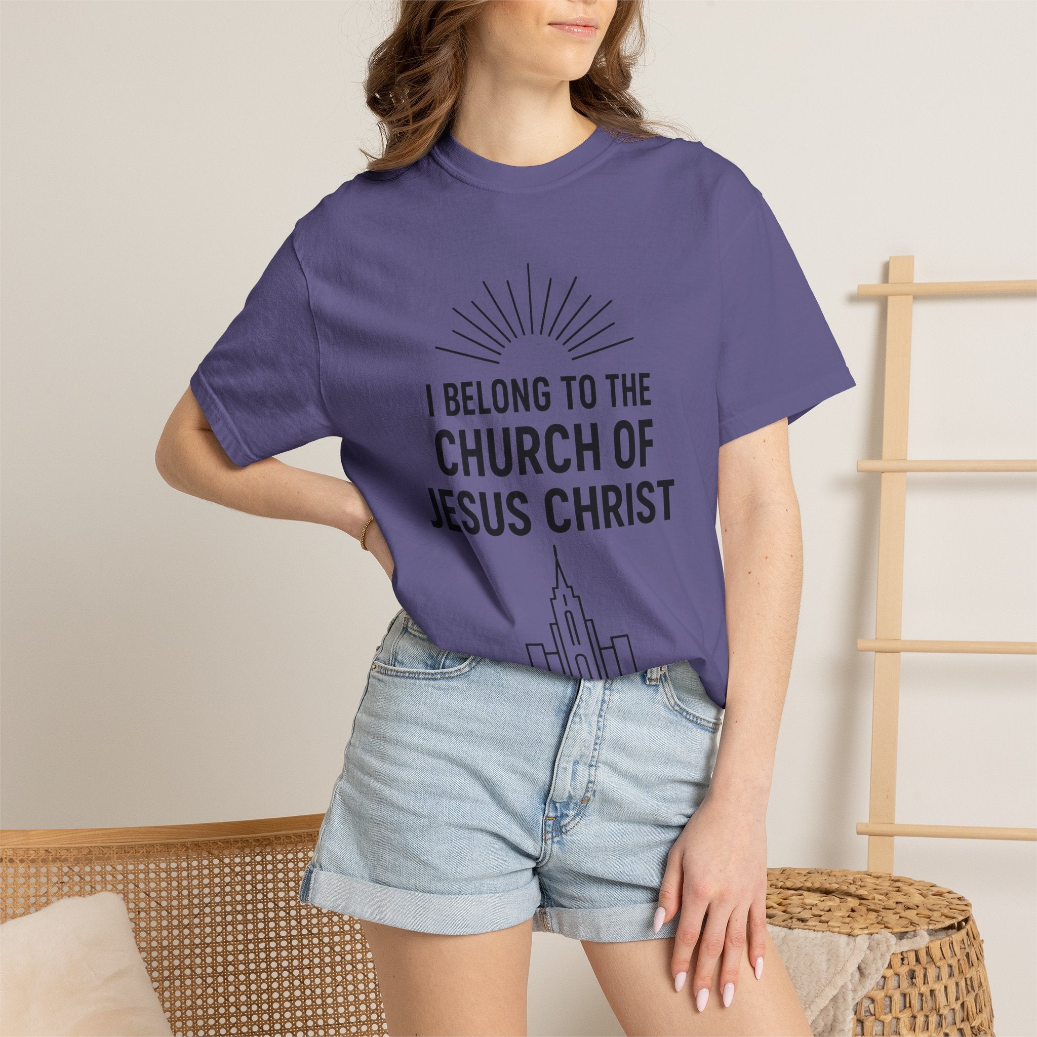 "I Belong" Unisex Garment-Dyed T-shirt