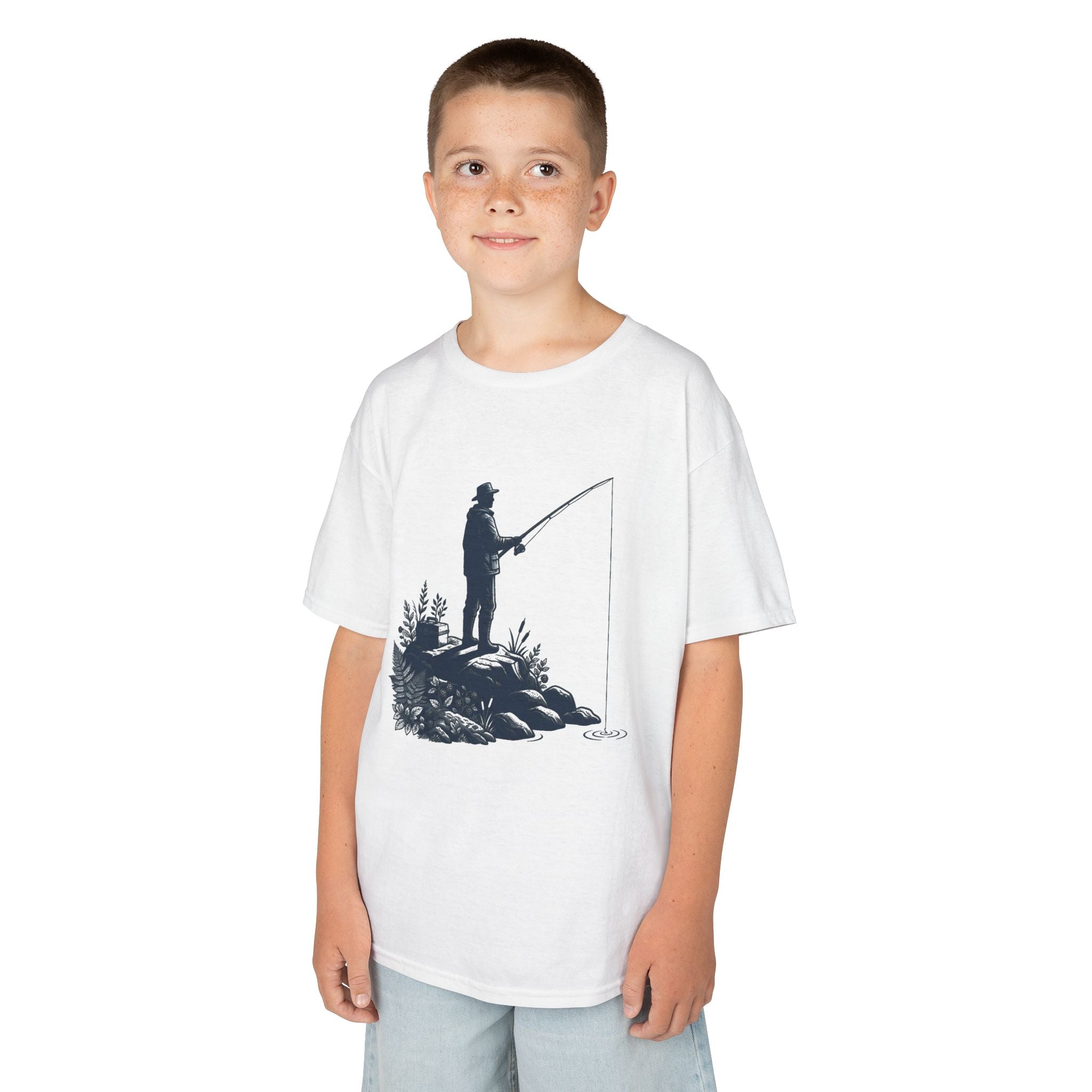 "Fishing" Kids Tee