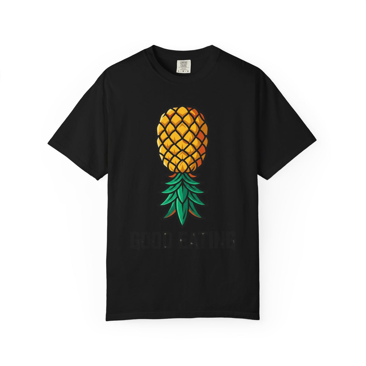 Color: Black | Good Eating Unisex Garment-Dyed Tee
