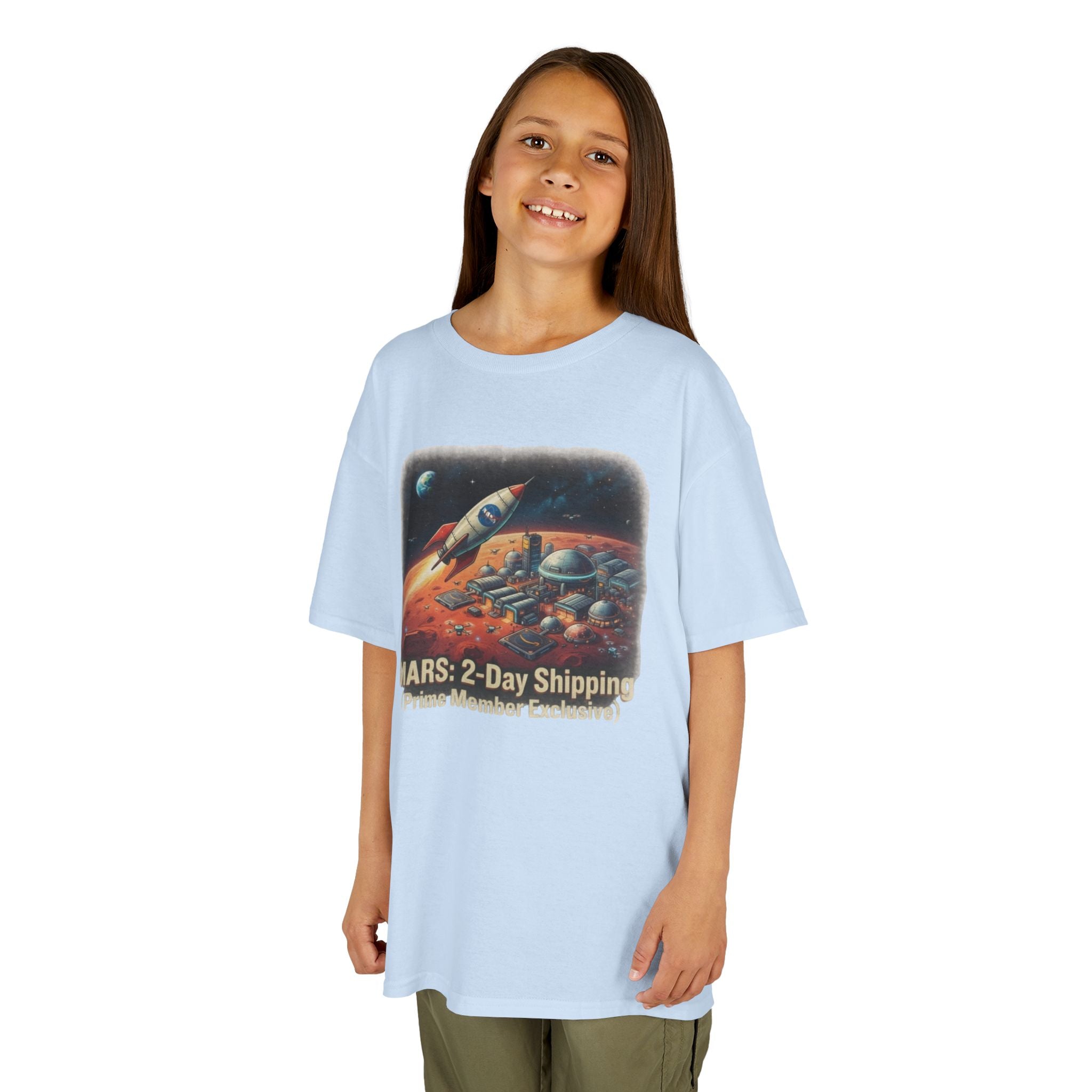 "Mars 2 Day Shipping" Kids Tee
