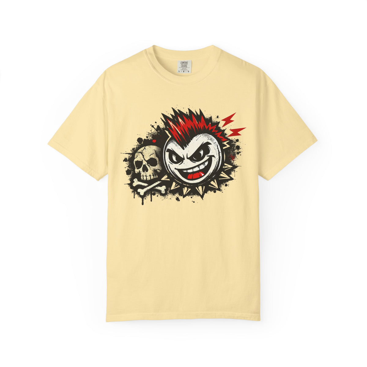 Color: Banana | Pure Uncut Attitude | Garment-Dyed Tee — AttitudeShirts
