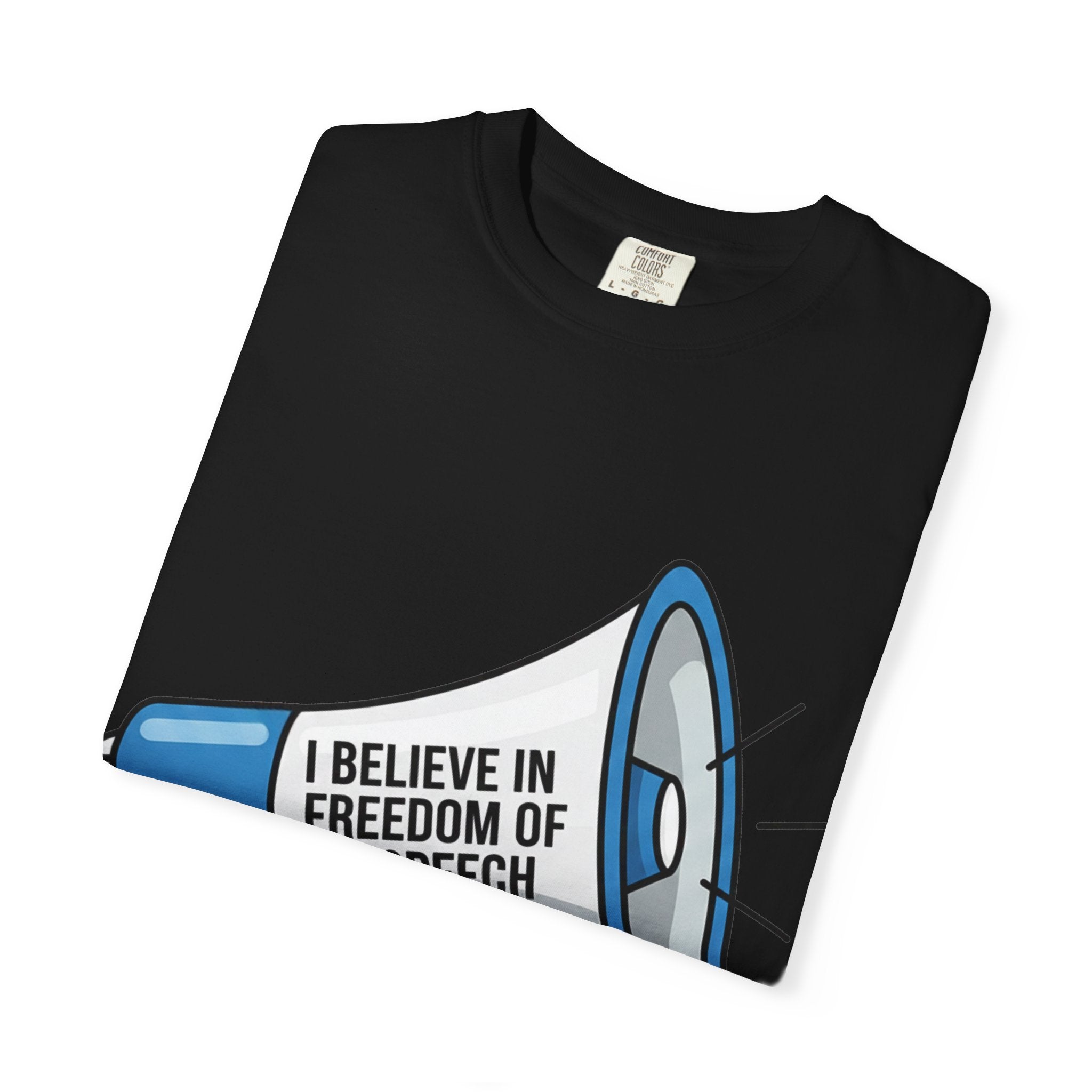 "Freedom of Speech" Unisex Garment-Dyed T-shirt