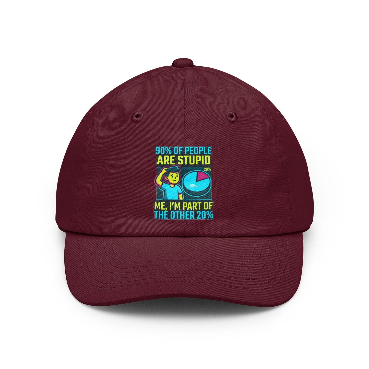 "90% Of People Are Stupid" Dad Hat