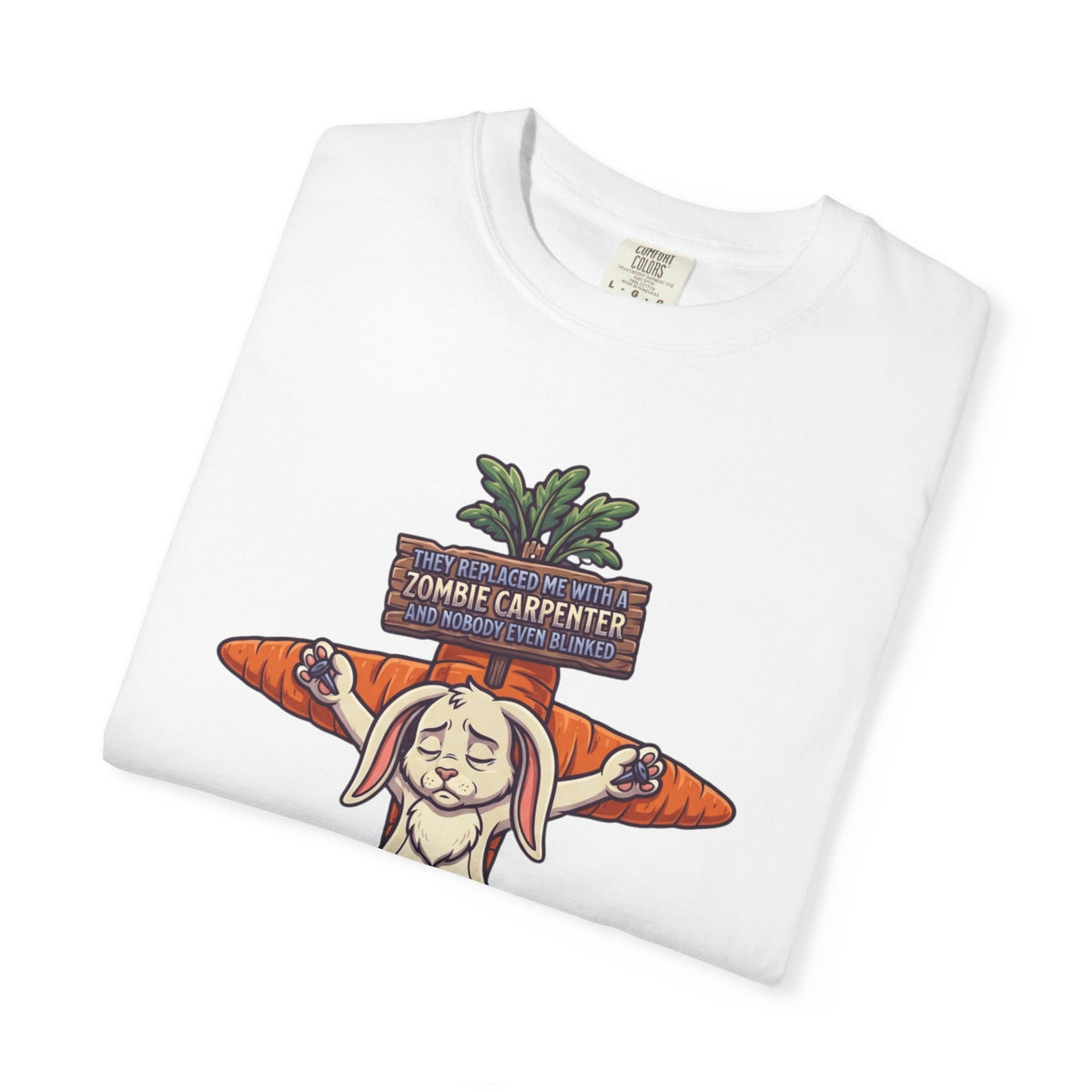 "Zombie Carpenter" Unisex Garment-Dyed Tee