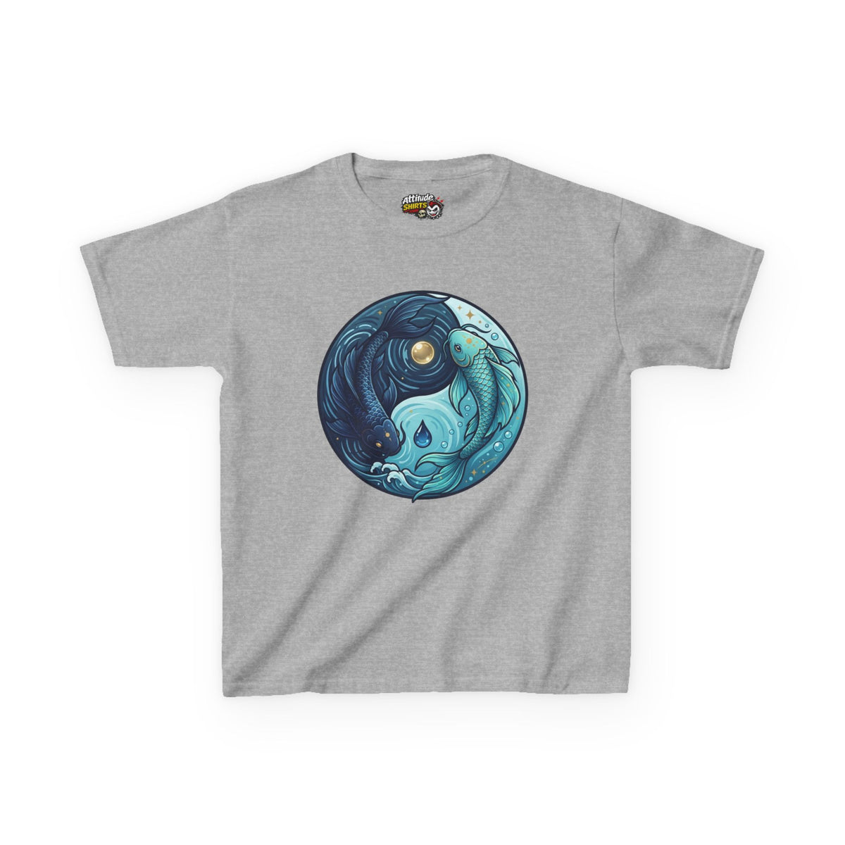 Yin Yang Pisces Kids Tee