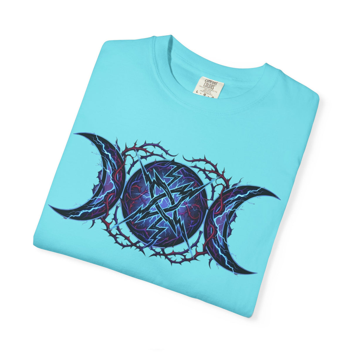 "Triple Goddess Tempest" Unisex Garment-Dyed Tee