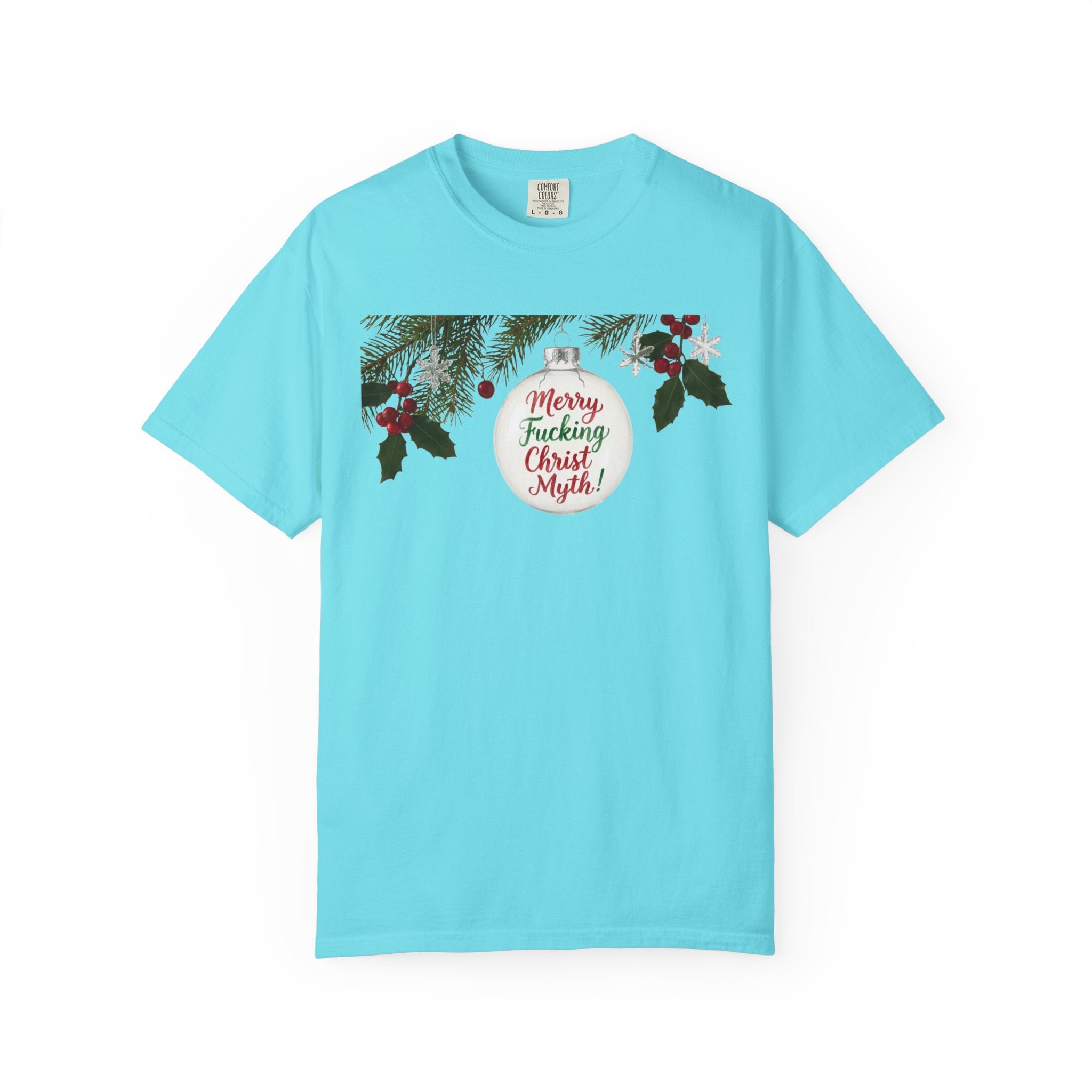 "MF Christ Myth" Unisex Garment-Dyed T-shirt