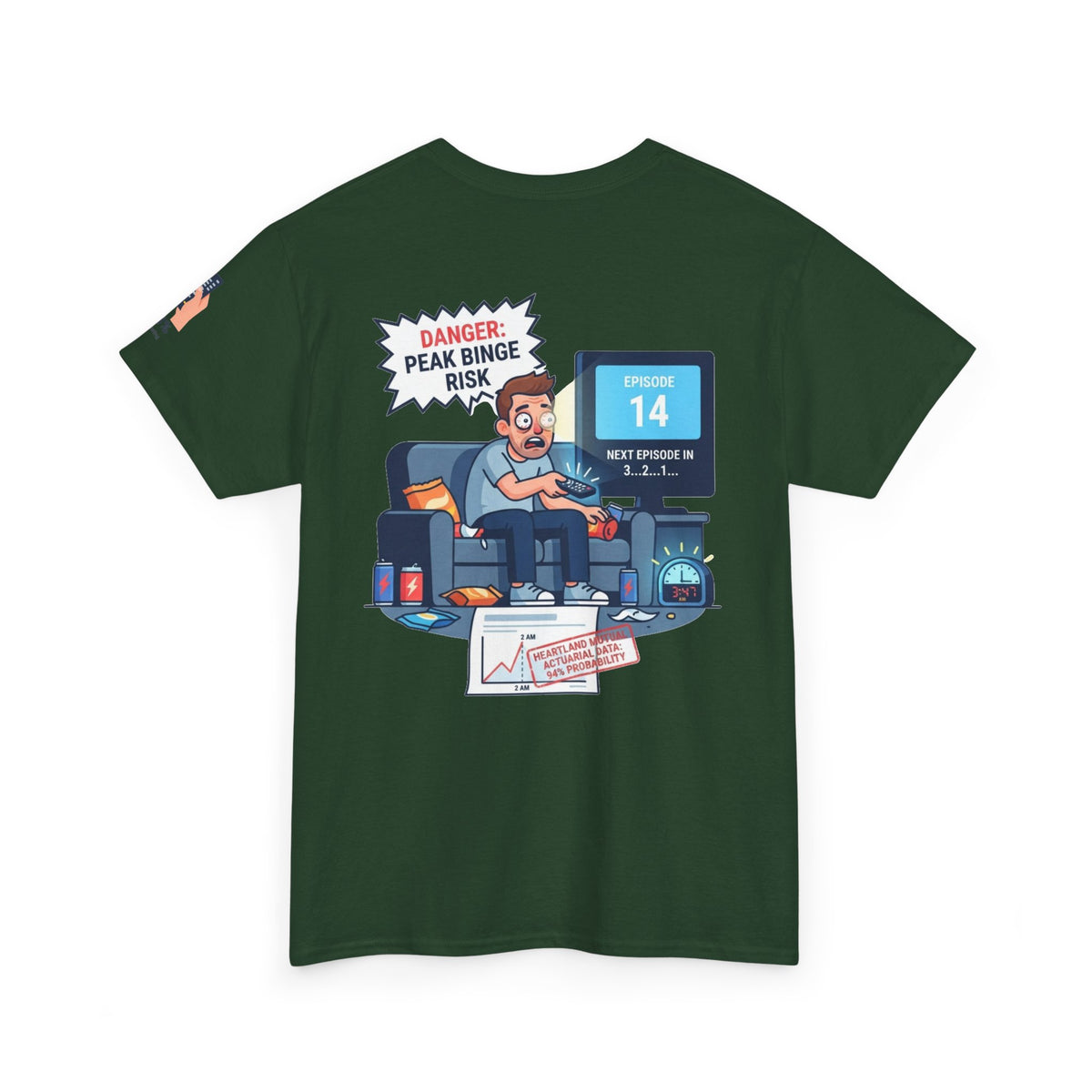 "Peak Bing Risk" Premium Graphic Tee