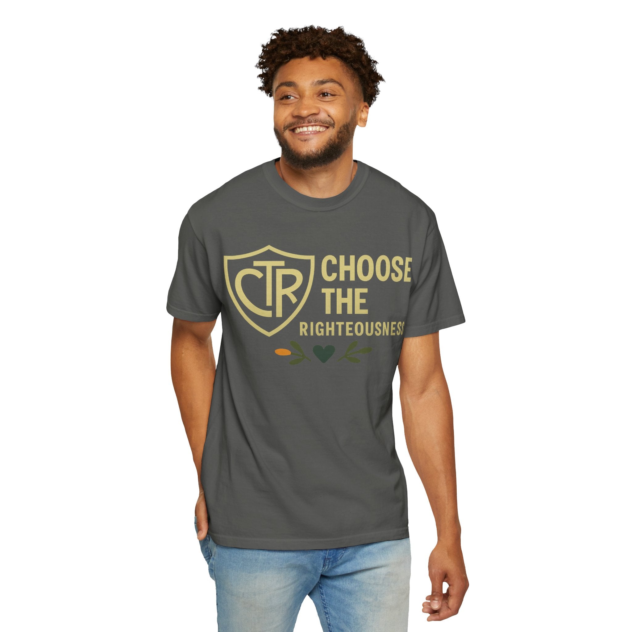 "CTR: Choose the Righteousness" Unisex Garment-Dyed T-shirt