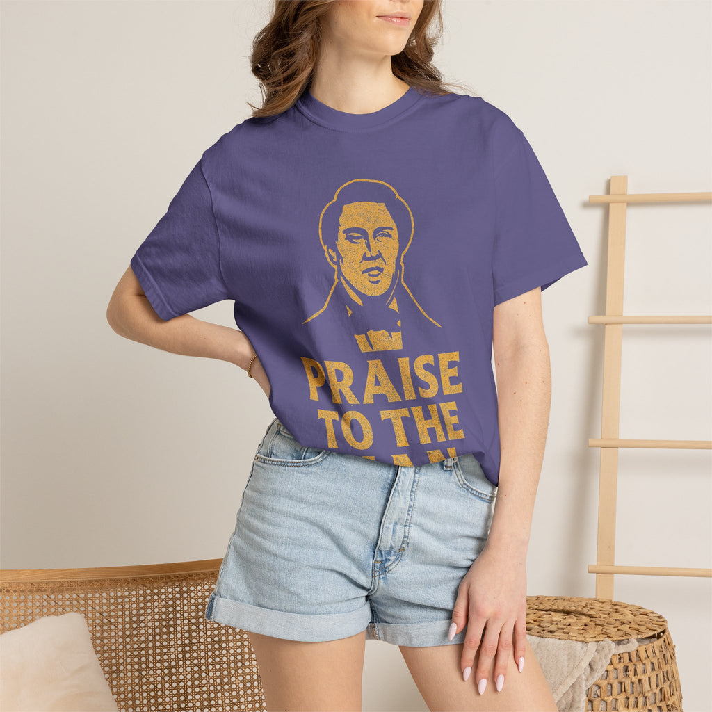 "Praise to the Man" Unisex Garment-Dyed T-shirt
