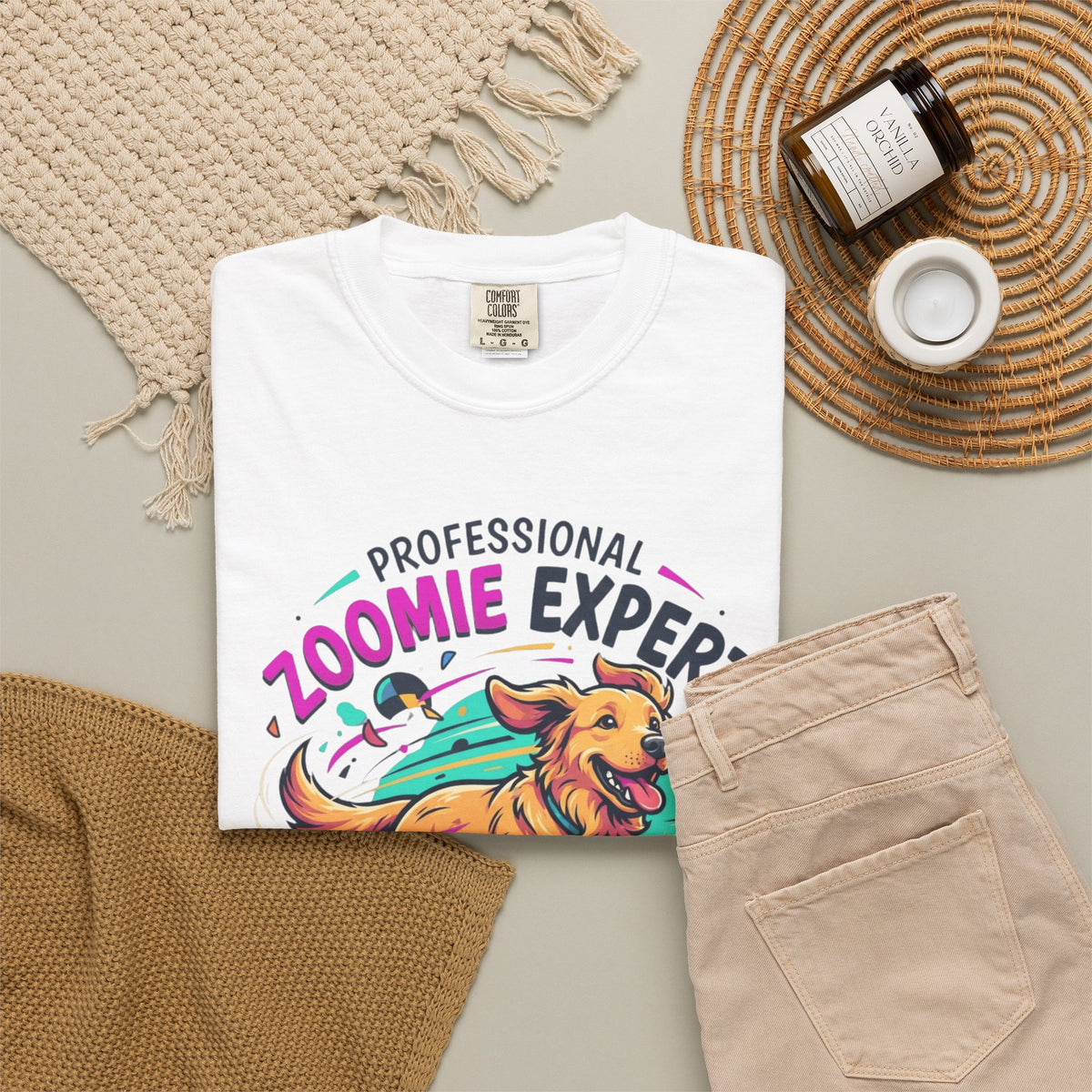 Professional Zoomie Expert Unisex Garment-Dyed Tee