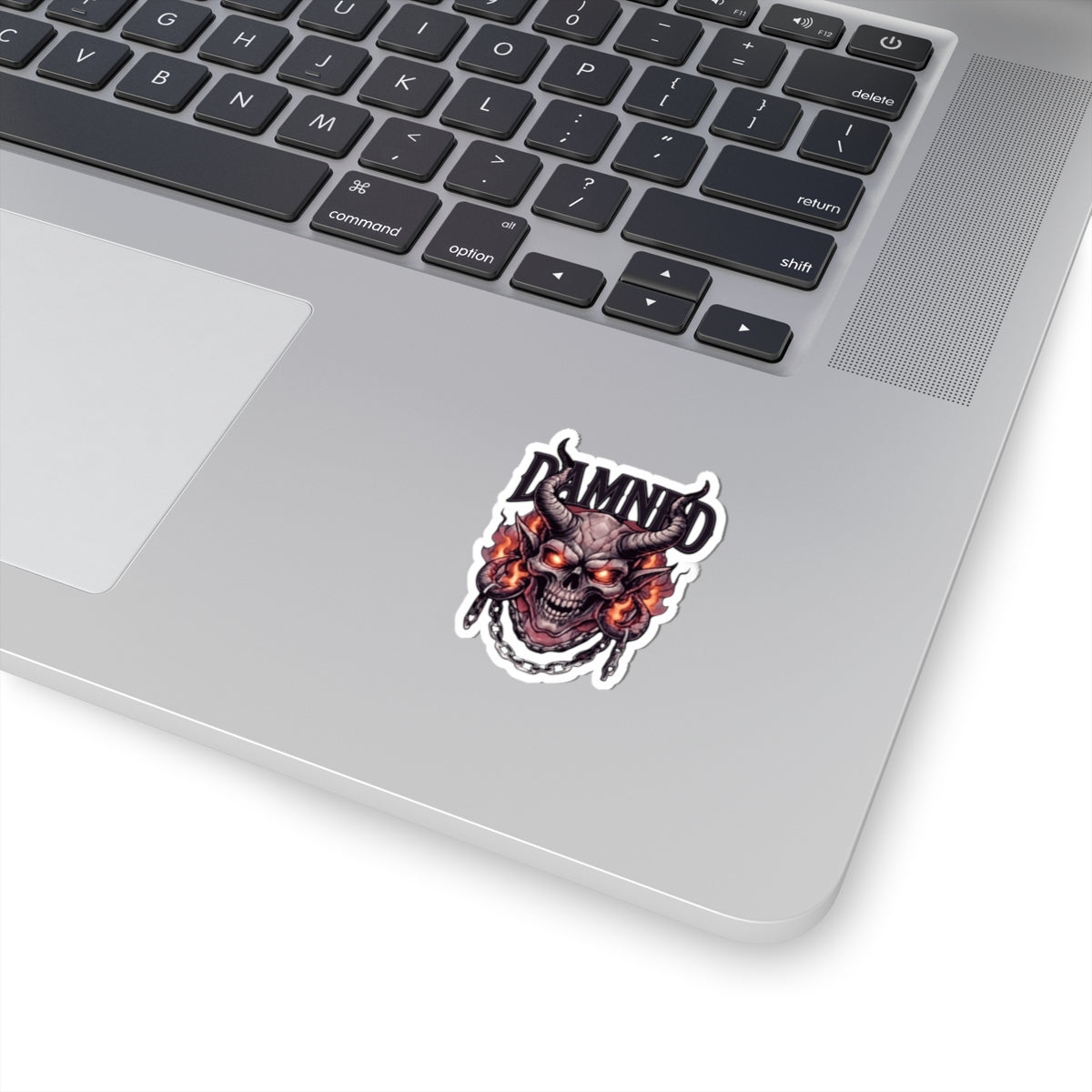 "Damned" Sticker — Main