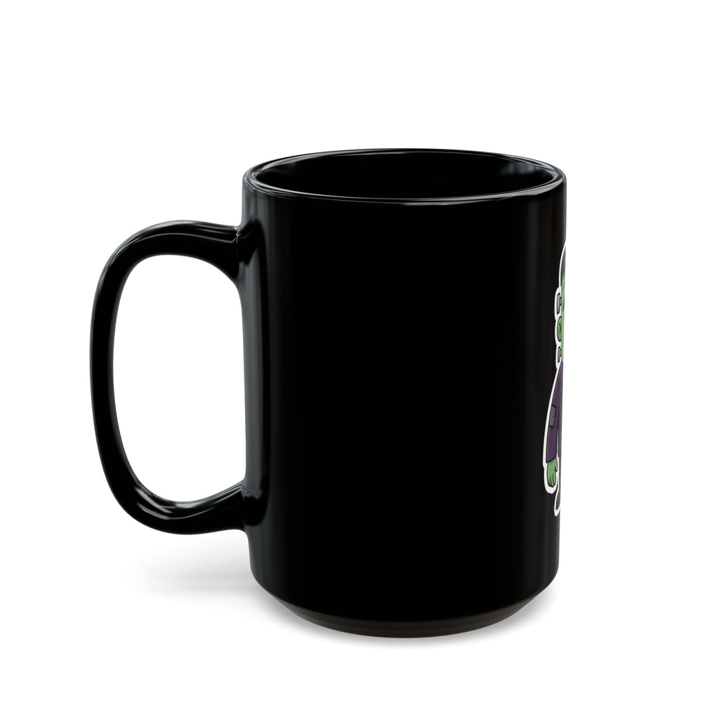 "Frankenstein" Black Ceramic Mug