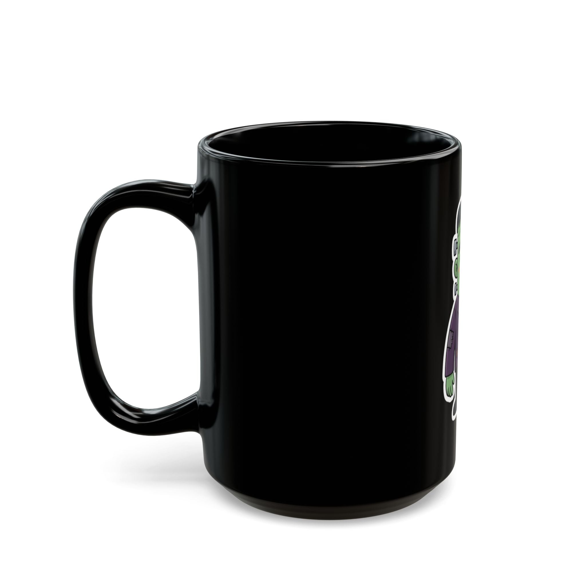 "Frankenstein" Black Ceramic Mug
