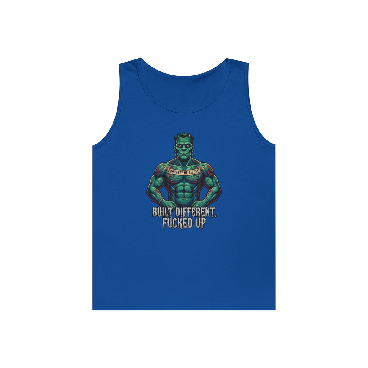 "Built Different" Tank Top
