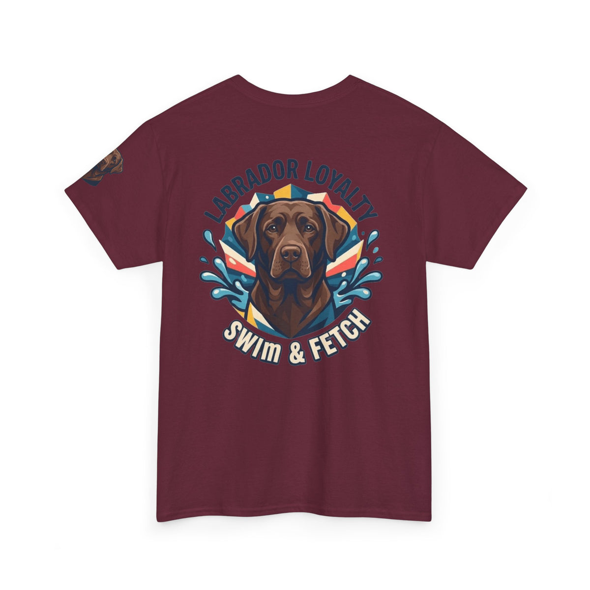 Labrador Loyalty Swim Fetch Premium Graphic Tee