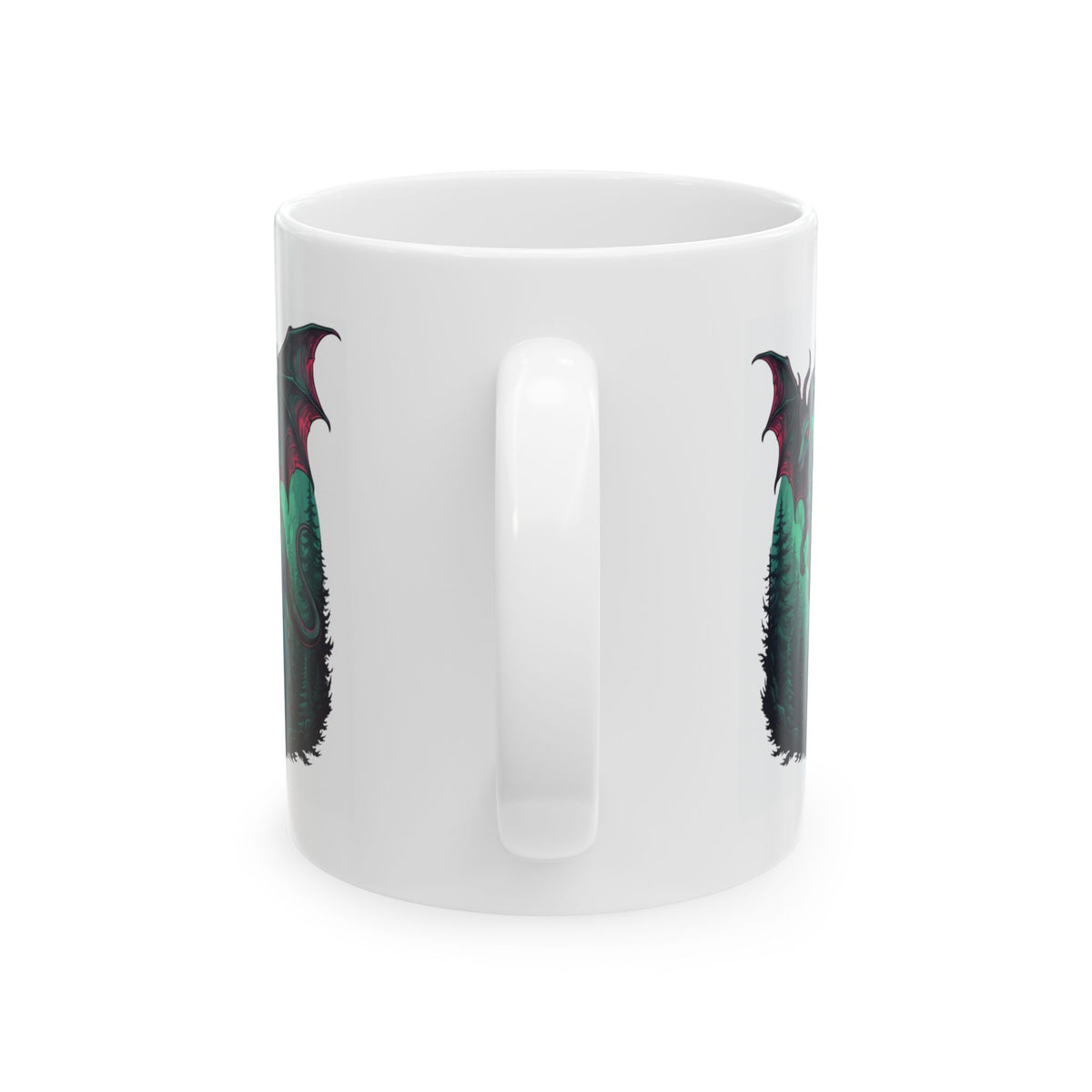 "The Jersey Devil (New Jersey, USA)" White Ceramic Mug