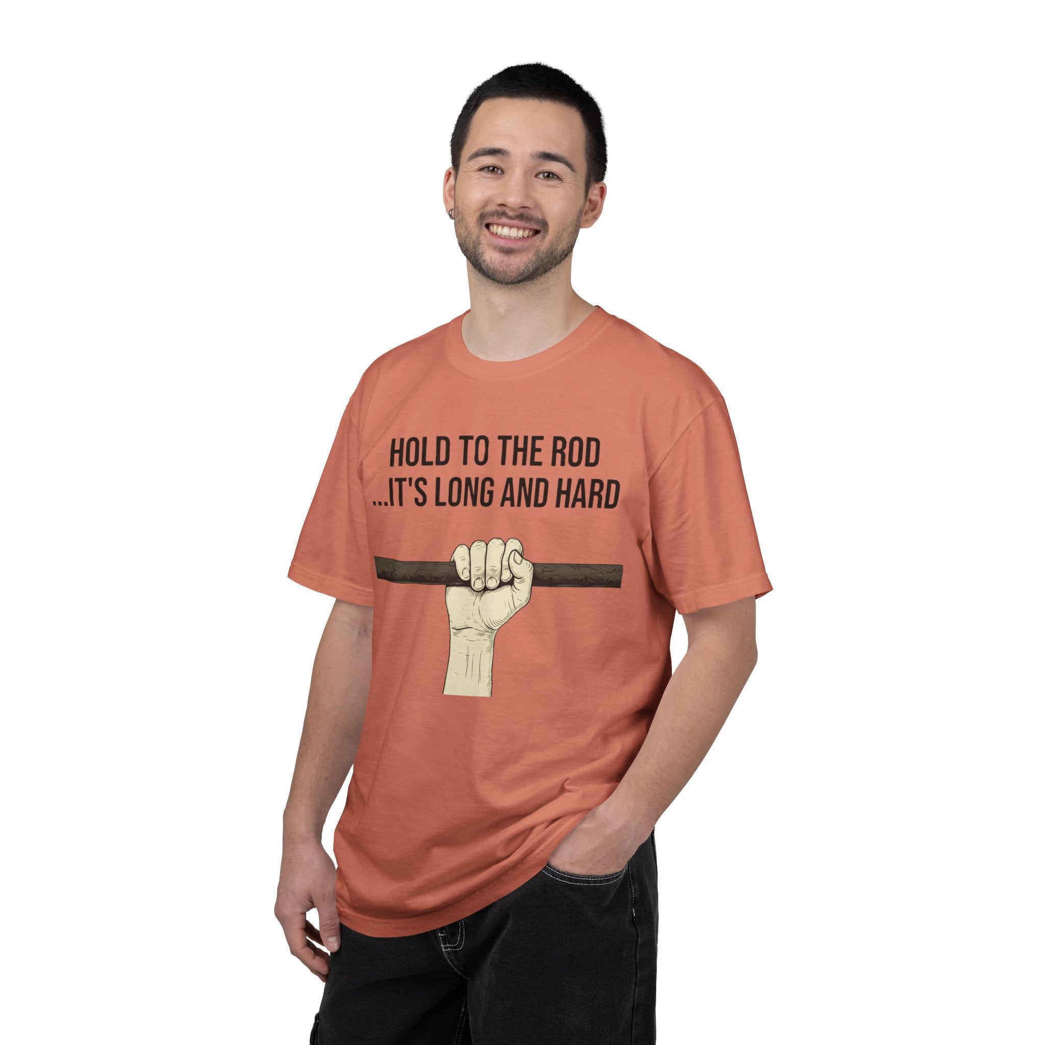 "Hold to the Rod" Unisex Garment-Dyed Tee