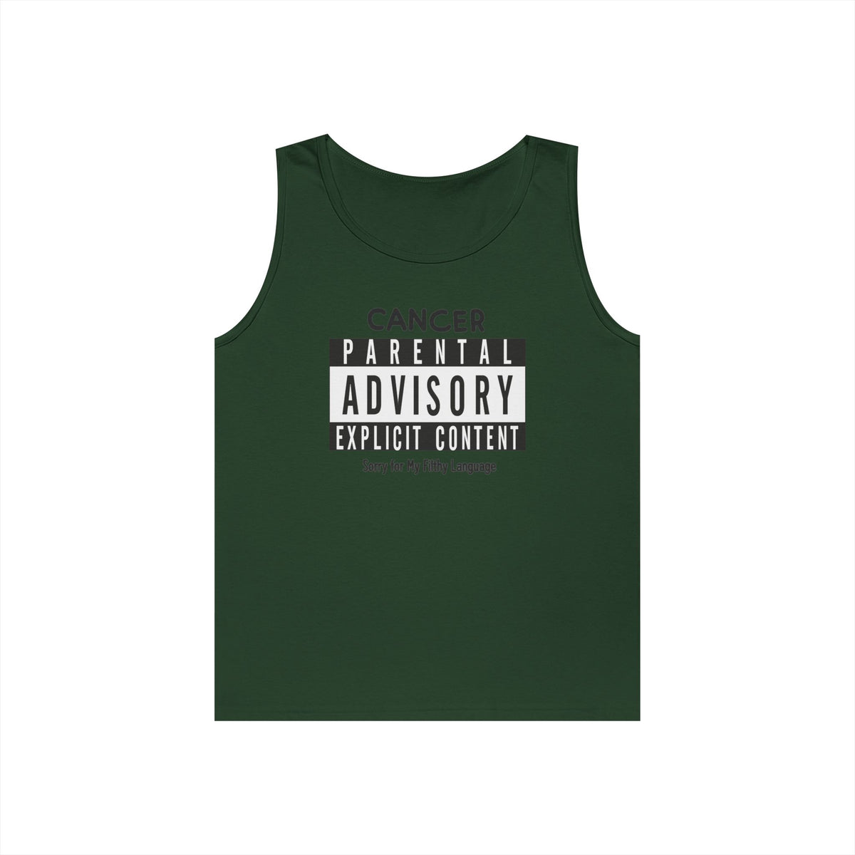 "Sorry For My Filthy Language" Tank Top