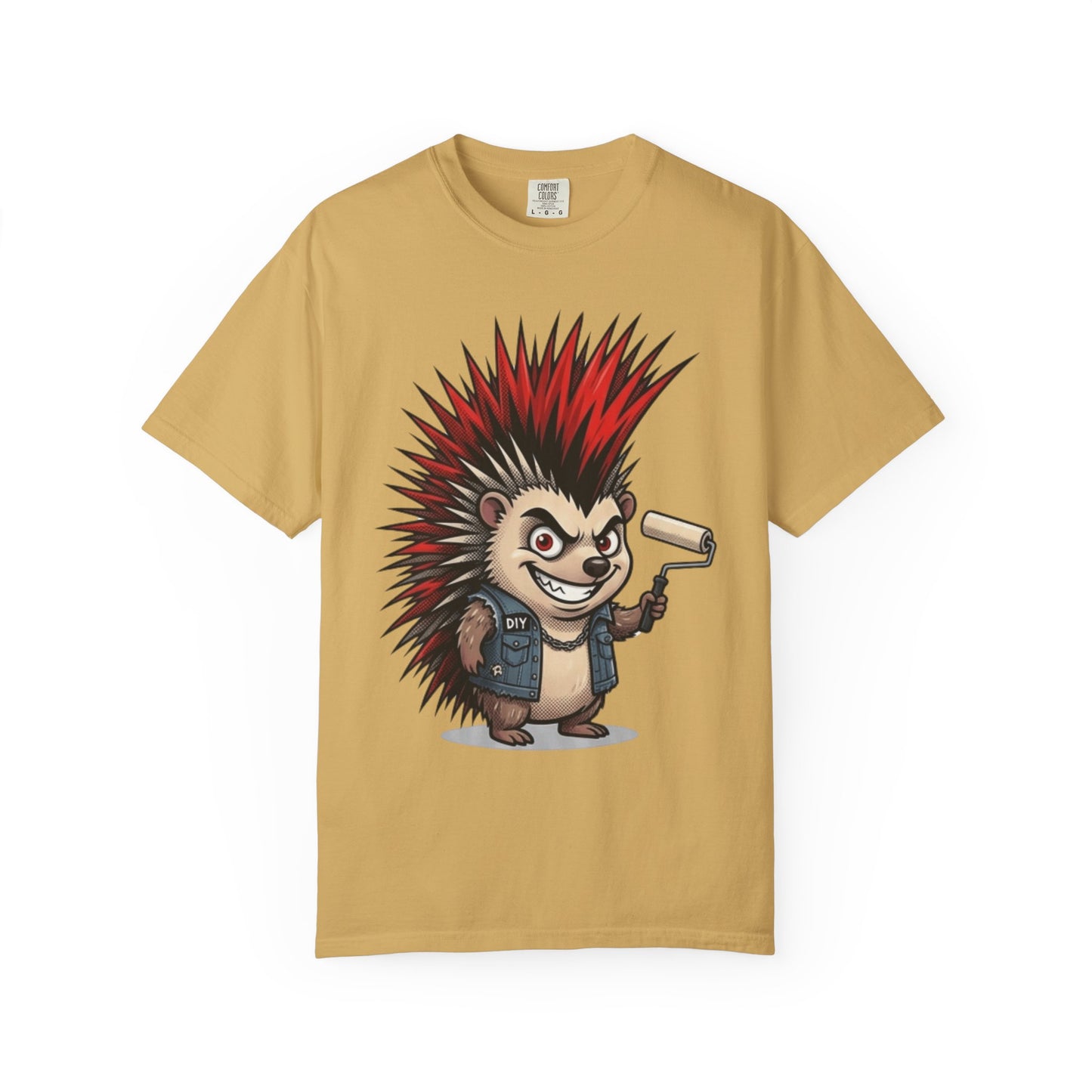 "Punkupine" Unisex Garment-Dyed Tee