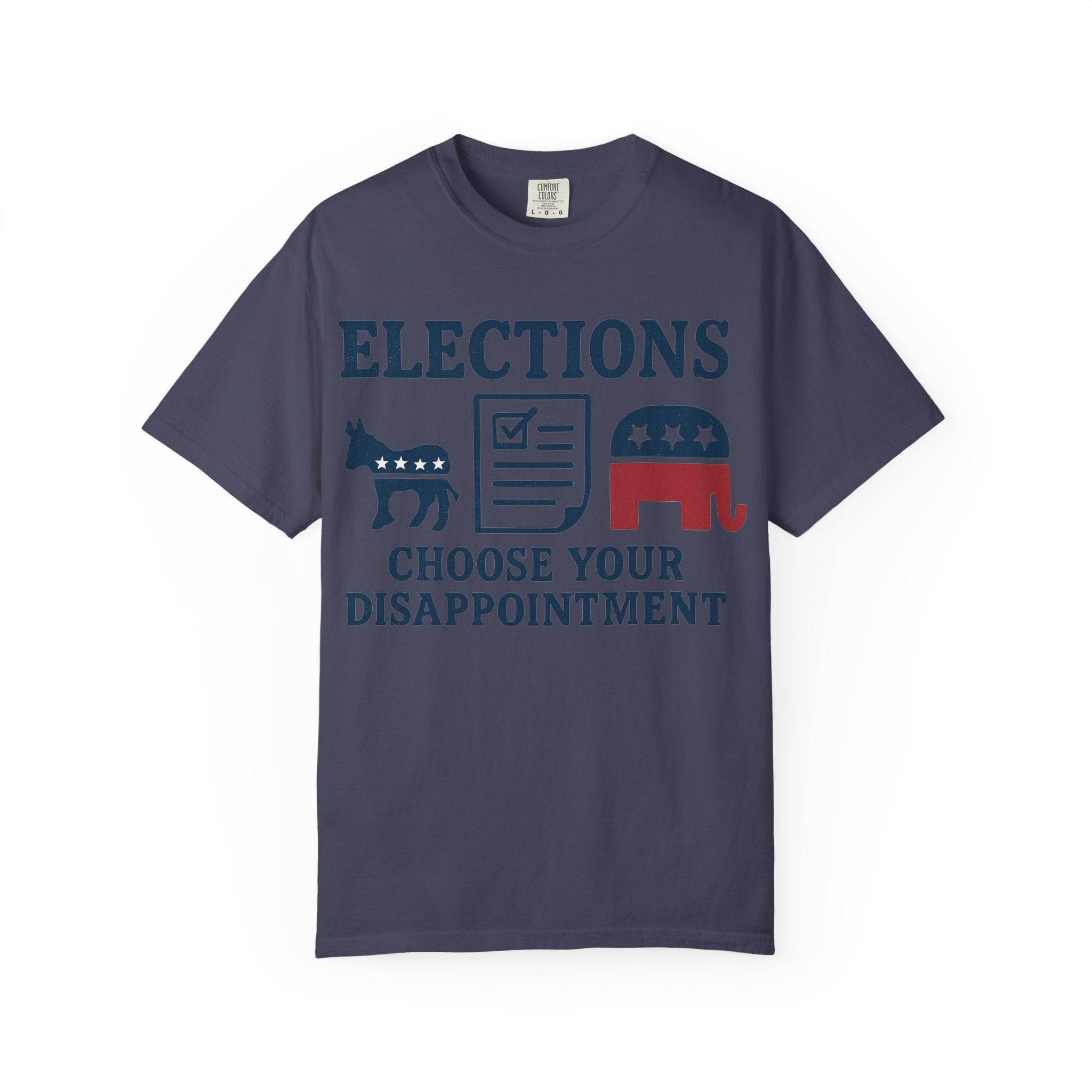 "Voting for the Best" Unisex Garment-Dyed T-shirt