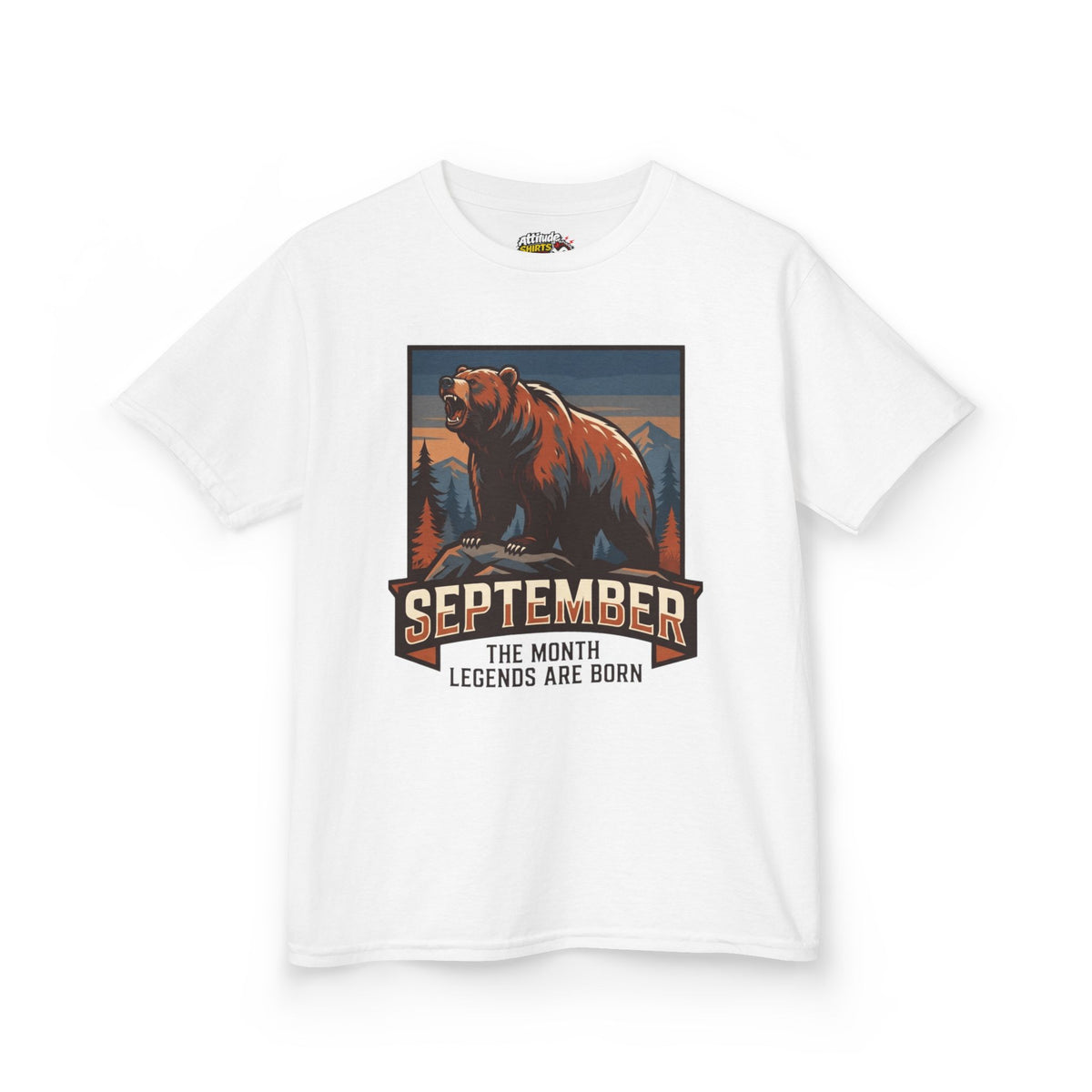 Color: White | September Legend Kids Tee