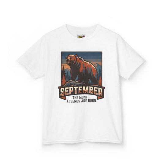 Color: White | September Legend Kids Tee
