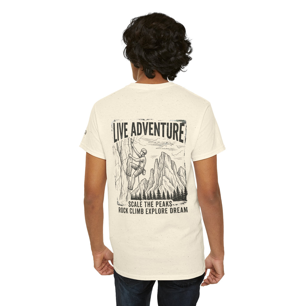 "Live Adventure - Climb" Premium Graphic Tee