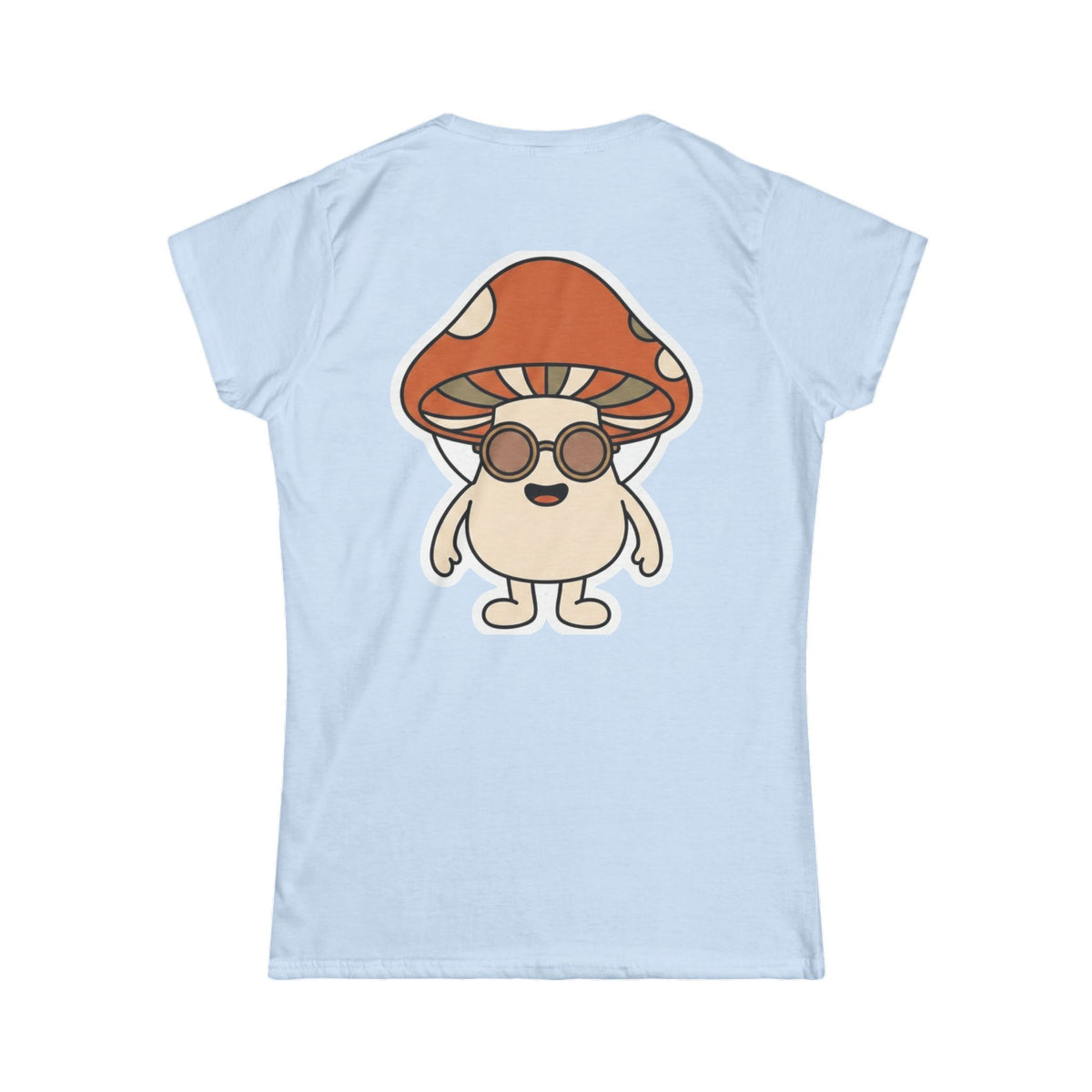 Color: Light Blue | Shroom Man Women's Tee