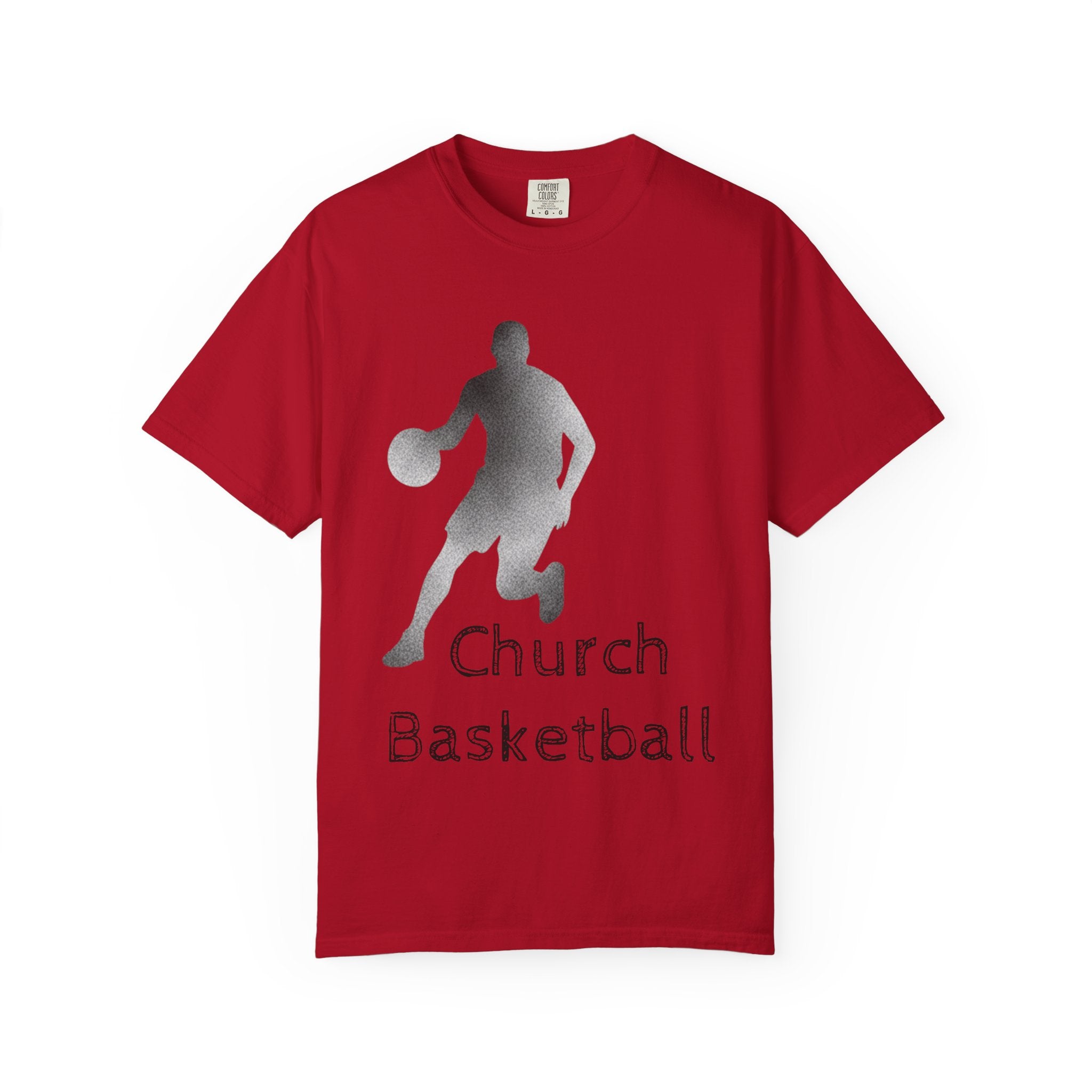 "Church Basketball: High Court" Unisex Garment-Dyed T-shirt