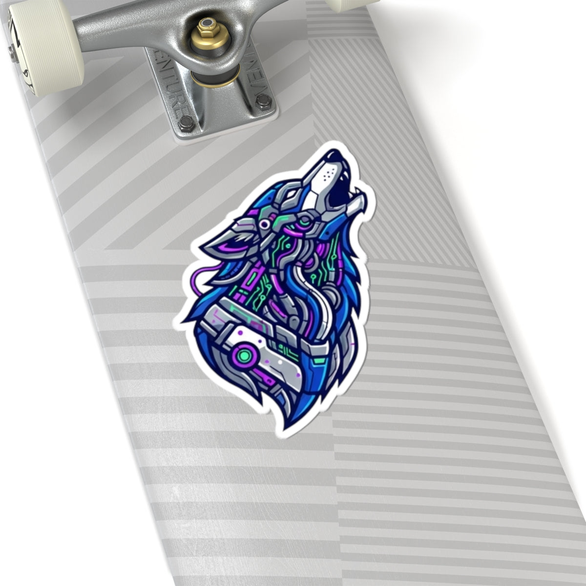 "Cyber Wolf" Sticker — Main
