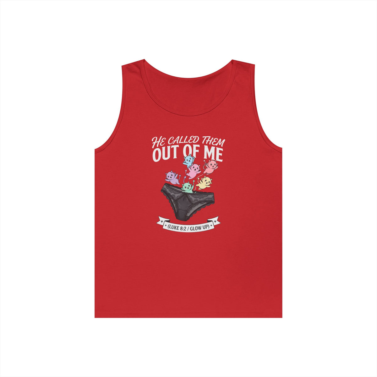 "Good Book Series He Called Them Out Of Me" Tank Top