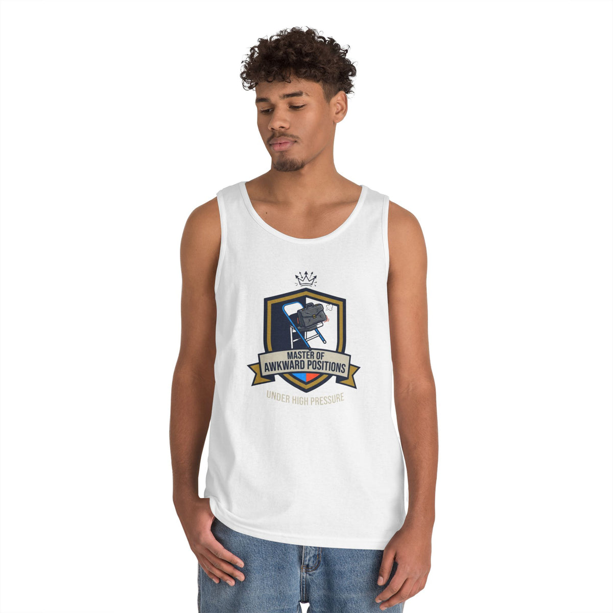 "Master of Awkward Positions" Tank Top