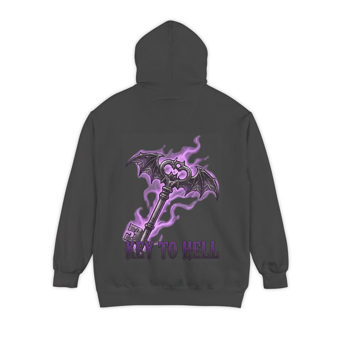 Color: Pepper | Skeleton Key Garment-Dyed Hoodie