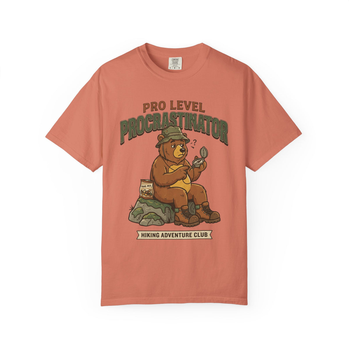 "Pro Level Procrastinator" Unisex Garment-Dyed Tee