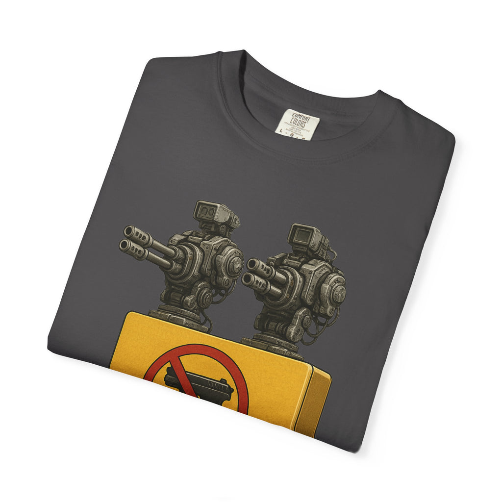 "Gun Free Zone: Unisex Garment-Dyed T-shirt