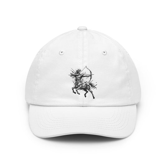 Color: White | Sagittarius The Archer Centaur Dad Hat