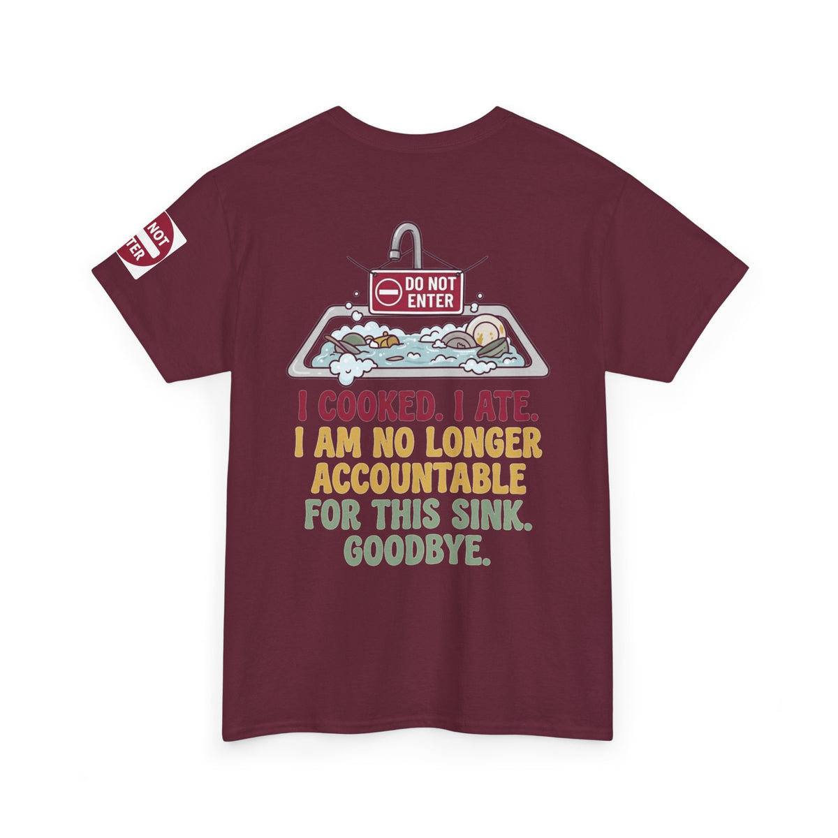 "I Cooked I Ate" Premium Graphic Tee